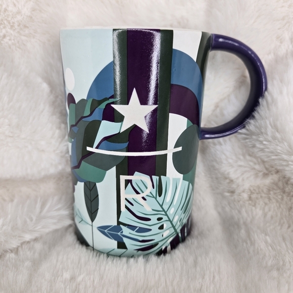 💙3/$25💙2017‎ Starbucks Reserve  Floral Mug - Picture 1 of 6